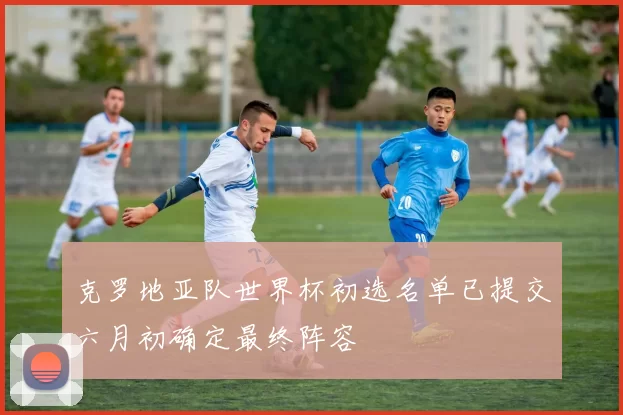 克罗地亚队世界杯初选名单已提交六月初确定最终阵容